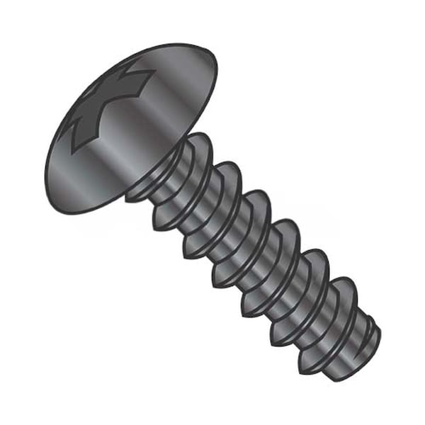 Usa Industrials Self-Drilling Screw, #10-16 x 1/2", Black Oxide Steel Truss Head Phillips Drive BULK-SCRW-14549 - main
